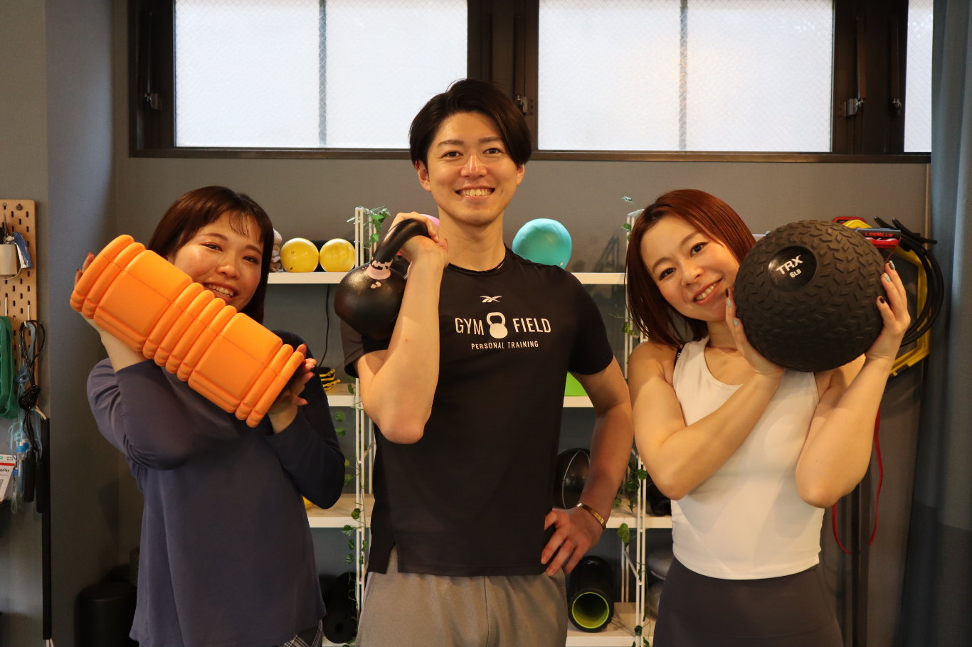 安心して通える雰囲気のトレーニング空間